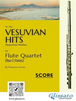 cover image of (Score) Vesuvian Hits for Flute Quartet